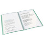 Reliure protege-documents 40 pochette 80 vues colour'breeze esselte, vert