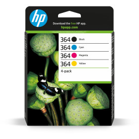 Hp ink n9j73ae no.364 multipack black + color bk c m y