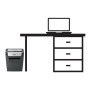 Destructeur de documents manuel x312 momentum rexel, noir