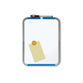 Tableau Blanc Slimline 360 x 280 mm, Nobo, Blanc