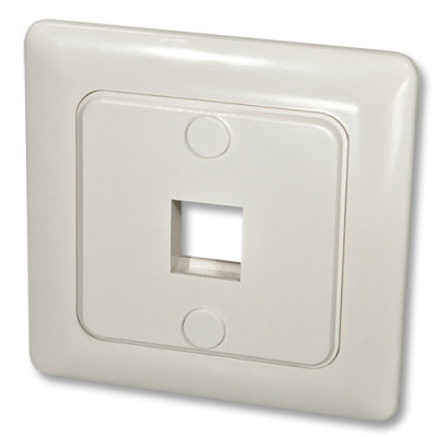 LINDY Façade pour 1 module Keystone