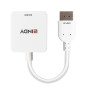 LINDY Convertisseur HDMI 18G vers DisplayPort 1.2