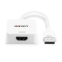 LINDY Convertisseur HDMI 18G vers DisplayPort 1.2