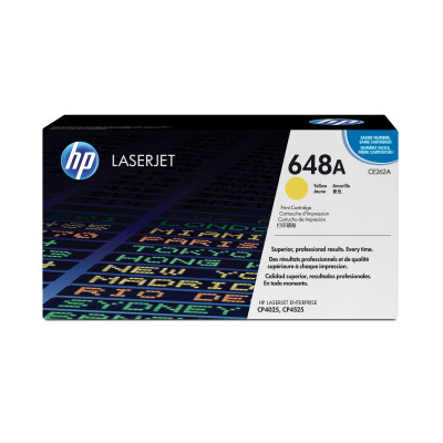 Hp toner cartridge ce262a yellow ( no.648a )
