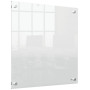 Mini tableau Blanc Nobo acrylique fixe au mur 450x450mm, Transparent