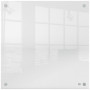 Mini tableau Blanc Nobo acrylique fixe au mur 450x450mm, Transparent