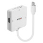 LINDY Adaptateur actif Mini DisplayPort 1.2 vers HDMI, VGA et DVI-D