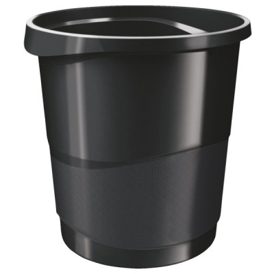 Corbeille a papier 14L Europost VIVIDA Esselte, Noir