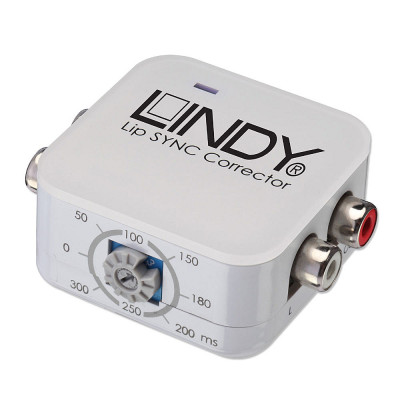 LINDY Correcteur de synchonisation RCA Phono
