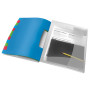 Trieur 12 touches, translucide vivida esselte, touches multicolores