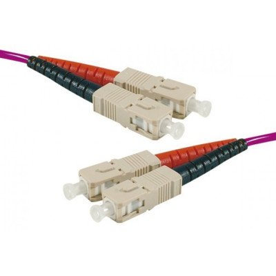 Jarretière duplex OM4 SC-UPC SC-UPC erika - 1 m