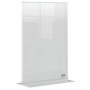 Porte affiche autoportant, PREMIUM PLUS Nobo en acrylique A5, Transparent