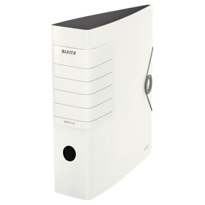Classeur a levier 180° dos 82mm SOLID Leitz Blanc