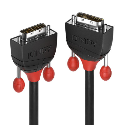 LINDY Câble DVI-D Dual Link, Black Line, 2m