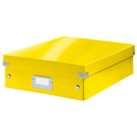 Format moyen avec organiseur, leitz click & store wow leitz, jaune