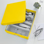 Format moyen avec organiseur, leitz click & store wow leitz, jaune