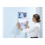 Porte-affiche clipsable a0 nobo, cadre alu