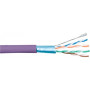 DXL Carton dévidoir 305m CABLE MONOBRIN F UTP CAT6 VIOLET LS0H RPC Dca - 305 M