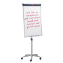 Chevalet mobile acier laque nano clean™ nobo, blanc