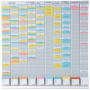Kit planning polyvalent 10 colonnes 54 fentes nobo