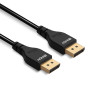 LINDY Câble Slim DisplayPort 1.4, 3m