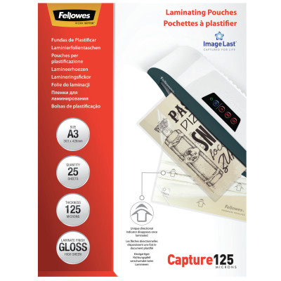 Il pochettes a3 125 microns x 25