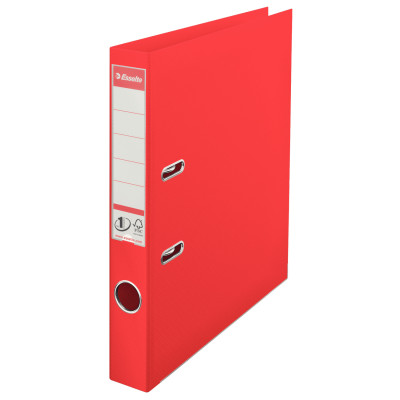 Classeur a levier N°1 Power A4 PP 50mmVIVIDA Esselte, Rouge
