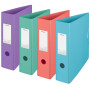 Classeur a levier polyfoam a4 75 mm colour'breeze esselte assortis