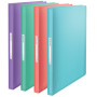 Reliure protege-documents 80 pochette 160 vues colour'breeze esselte, assortis