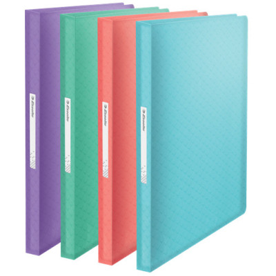 Reliure protege-documents 80 pochette 160 vues colour'breeze esselte, assortis