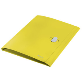 Chemise Leitz a 3 rabatsRE CYCLE Leitz, neutre en CO2, Jaune