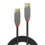 LINDY Rallonge USB 3.2 type A, 5Gbit s, Anthra Line, 1m