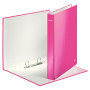 Classeur 2 anneaux plastifie A4 25mm WOW Leitz, Rose
