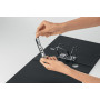Classeur a levier 180° 80mm, re cyle leitz, noir