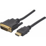 CORDON HDMI A DVI -  1M