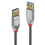 LINDY Câble USB 3.2 Type A, 5Gbit s, Cromo Line, 0.5m