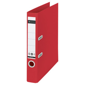 Classeur a levier 180° A4 50mm  RE CYCLE Leitz, neutre en CO2, Rouge