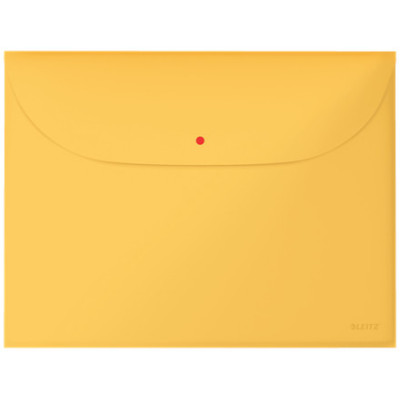 Lot de 3 porte-documents 2 Pochette A4 PP COSY Leitz, Lot 3, Jaune
