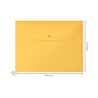 Lot de 3 porte-documents 2 Pochette A4 PP COSY Leitz, Lot 3, Jaune