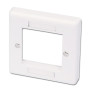 LINDY Façade pour 2 modules Snap-In