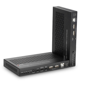LINDY Extender KVM Cat.6A HDMI 4K60, Audio, IR & RS-232 HDBaseT 3.0, 100m