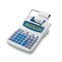 Calculatrice imprimante 1214x, ibico, blanc bleu