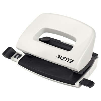 Mini-perforateur en metal NEXXT WOW Leitz, Blanc