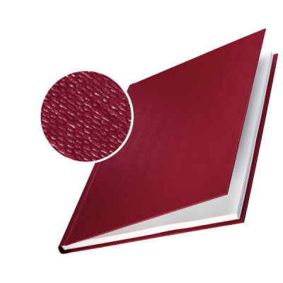 Chemise pour reliure rigide A4 IMPRESSBIND Leitz 14mm, Boite 10, Bordeaux