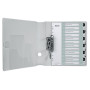 Intercalaire imprimable, pp, extra-large 12 touches, leitz noir blanc