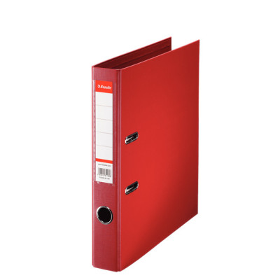Classeur a levier a4 standard pp pp 50mm esselte, rouge