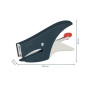 Pince-agrafeuse n°8 COSY Leitz, gris