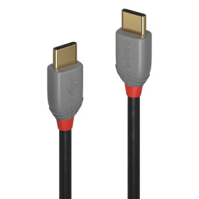 LINDY Câble USB 2.0 Type C, Anthra Line, 2m