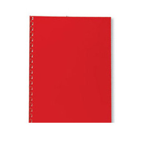 Plat de couVerture A4 PolyOpaque GBC, Lot 100, Rouge