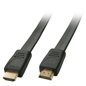 LINDY Câble HDMI High Speed plat, 1m